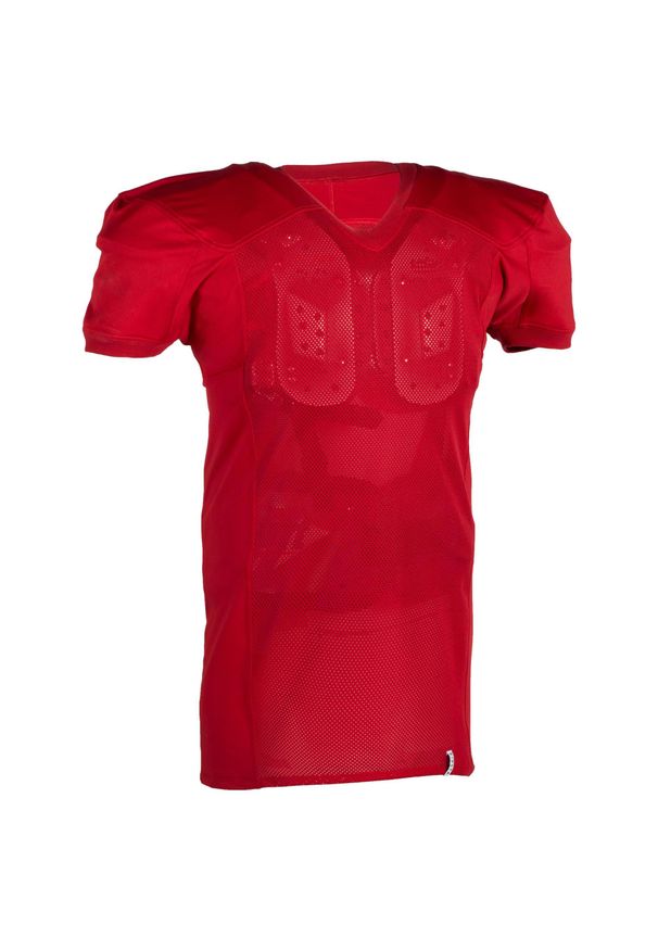 KIPSTA - Koszulka do futbolu amerykańskiego Kipsta AF 550 krótki rękaw. Materiał: materiał, poliester. Długość rękawa: krótki rękaw. Długość: krótkie. Sport: piłka nożna