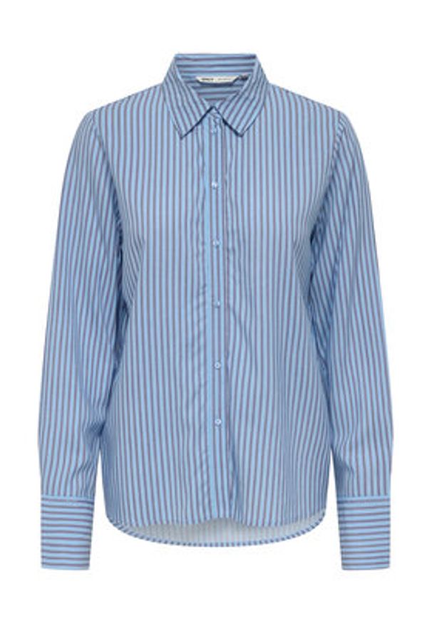 only - ONLY Koszula Berit 15320243 Niebieski Regular Fit. Kolor: niebieski. Materiał: wiskoza