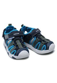 Geox Sandały B S.Multy B. B B920FB 05014 CF44D S Granatowy. Kolor: niebieski. Materiał: materiał #6