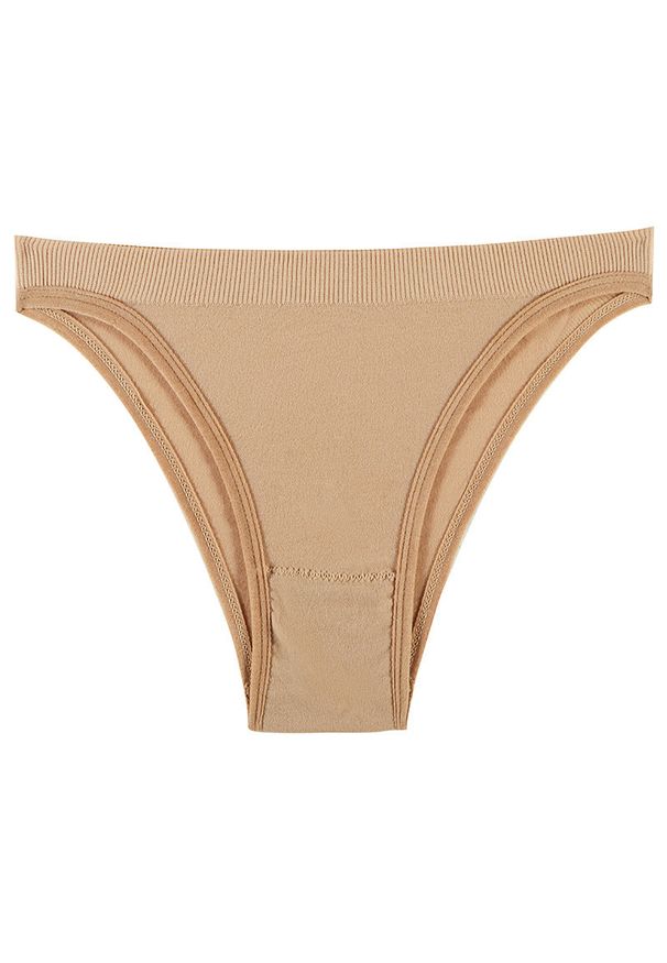 Intica - Tanga z cienkimi paskami niewidoczne pod odzieżą Devinne. Kolor: beżowy. Materiał: tkanina, materiał