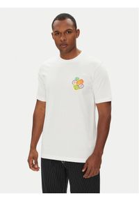 Adidas - adidas T-Shirt Trefoil Series JW2975 Biały Loose Fit. Kolor: biały. Materiał: bawełna
