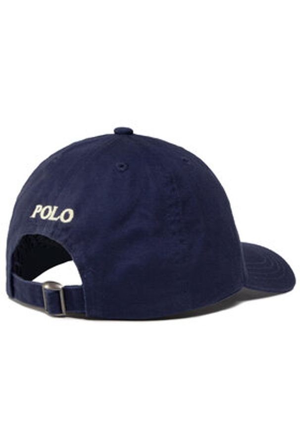 Polo Ralph Lauren Czapka z daszkiem Clsc Cap 323552489004 Granatowy. Kolor: niebieski. Materiał: materiał