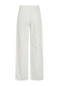 Vila Jeansy Palma 14105535 Biały Wide Leg. Kolor: biały #5