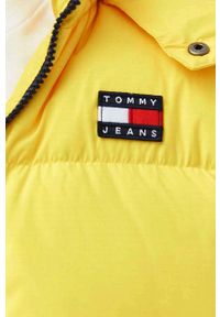 Tommy Jeans kurtka puchowa męska kolor żółty zimowa. Kolor: żółty. Materiał: puch. Sezon: zima #2