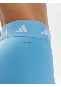 Adidas - adidas Szorty sportowe Techfit IU1858 Błękitny Slim Fit. Kolor: niebieski. Materiał: syntetyk. Technologia: Techfit (Adidas)