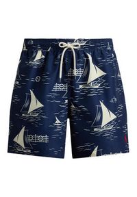 Polo Ralph Lauren Szorty kąpielowe 710B18029001 Granatowy Regular Fit. Kolor: niebieski. Materiał: syntetyk #2