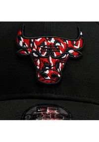 New Era Czapka z daszkiem Seasonal Infill Chicago Bulls 60424761 Czarny. Kolor: czarny. Materiał: materiał