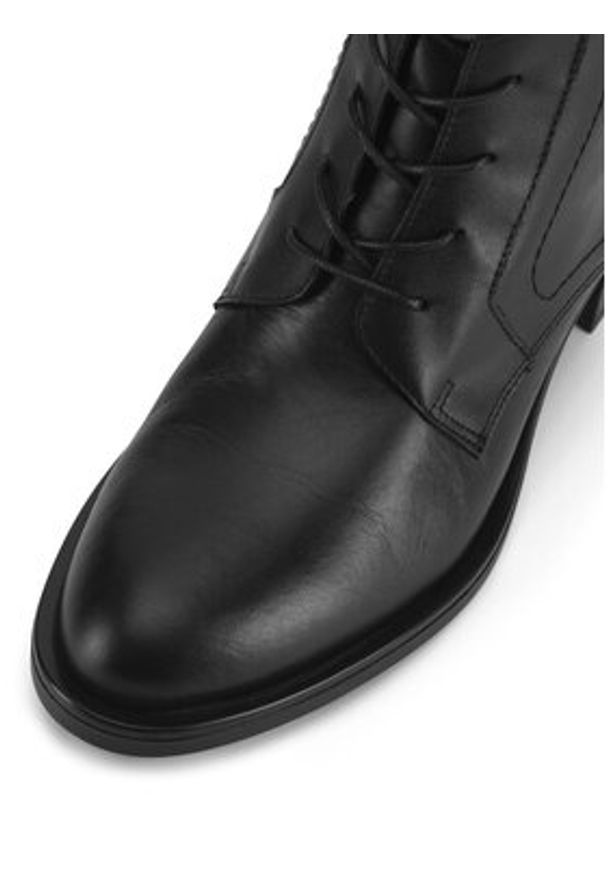 Gino Rossi - GINO ROSSI Trzewiki DOTTY-26204PE Czarny. Kolor: czarny. Materiał: skóra