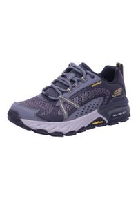 skechers - Buty do chodzenia męskie Skechers Max Protect. Zapięcie: sznurówki. Kolor: wielokolorowy, czarny. Materiał: guma, materiał, tkanina, syntetyk. Szerokość cholewki: normalna. Sport: turystyka piesza