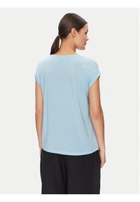 Vero Moda T-Shirt Ava 10284468 Niebieski Regular Fit. Kolor: niebieski. Materiał: lyocell