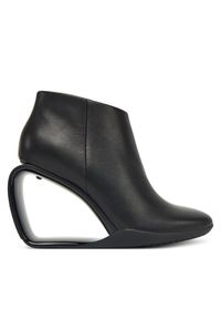United Nude Botki Mobius Ankle Bootie Hi 109370116 Czarny. Kolor: czarny. Materiał: skóra #1