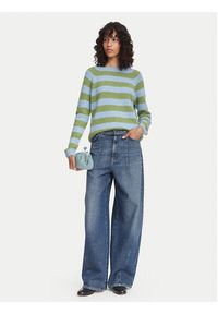 Weekend Max Mara Jeansy Madia 2625186081 Granatowy Wide Leg. Kolor: niebieski #5