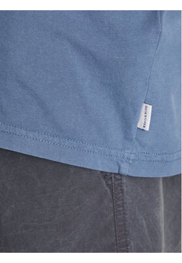 Quiksilver T-Shirt Qs Bubble Stamp EQYZT07258 Niebieski Regular Fit. Kolor: niebieski. Materiał: bawełna