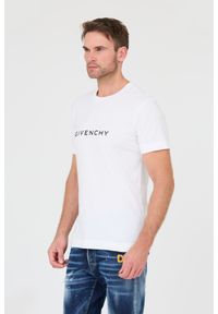 Givenchy - GIVENCHY Biały męski t-shirt, Rozmiar XXL. Kolor: biały