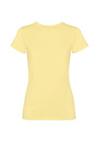 ROLY - T-shirt Damski Z Krótkim Rękawem Fiyi. Kolor: żółty. Długość rękawa: krótki rękaw. Długość: krótkie. Sport: turystyka piesza #1