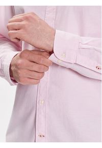TOMMY HILFIGER - Tommy Hilfiger Koszula 1985 MW0MW29968 Różowy Regular Fit. Kolor: różowy. Materiał: bawełna