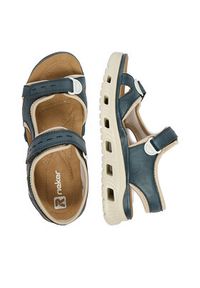 Rieker Sandały CEO-64066-14 Granatowy. Kolor: niebieski. Materiał: skóra #5