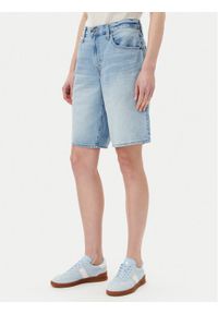 Levi's® Szorty jeansowe 000MJ-0000 Niebieski Baggy Fit. Kolor: niebieski. Materiał: bawełna