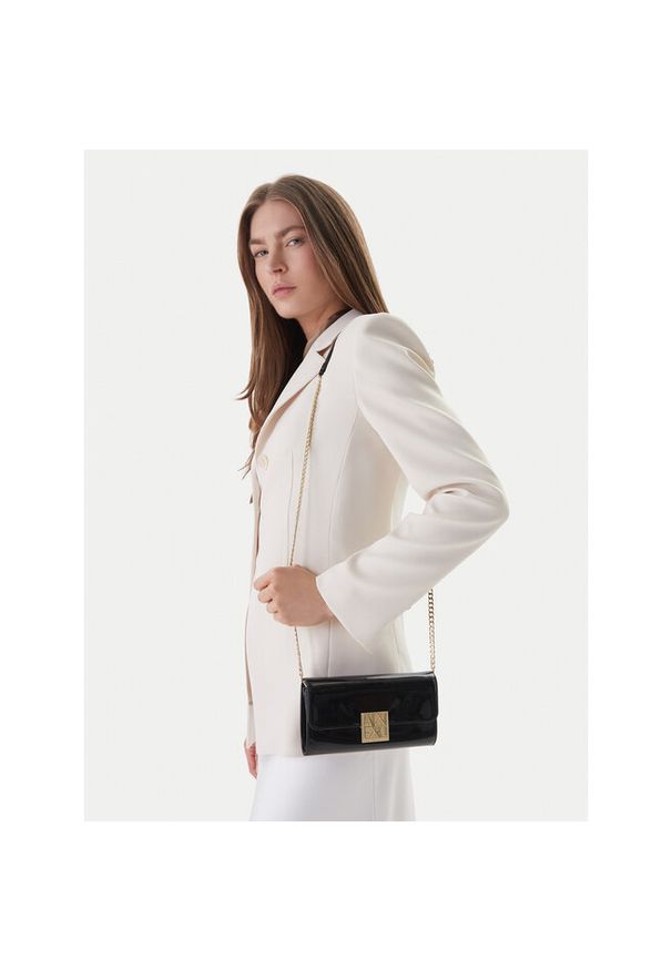 Torebka Armani Exchange. Kolor: czarny