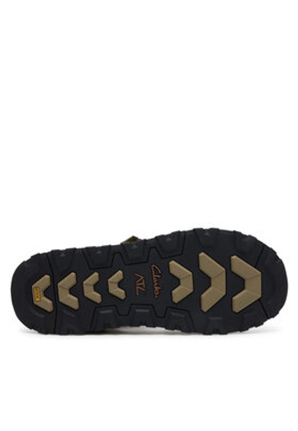 Clarks Sandały ATL Trek Tide 26181522 Beżowy. Kolor: beżowy. Materiał: materiał