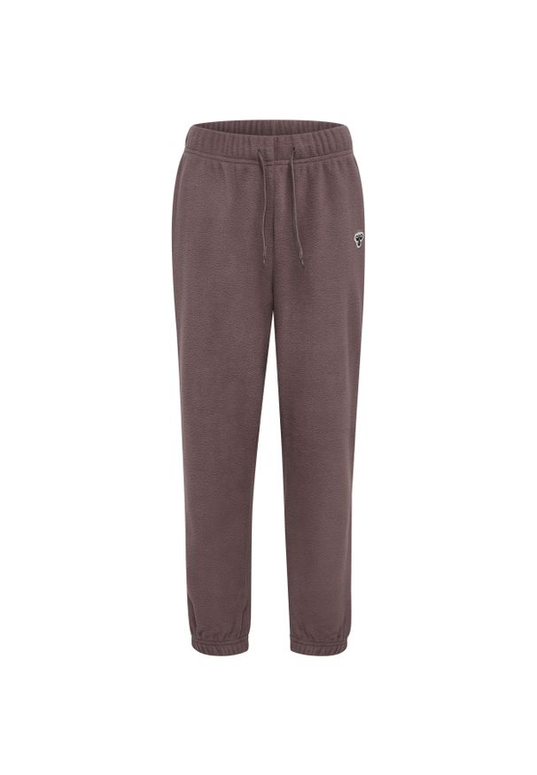 Dziecięce spodnie dresowe polarowe Hummel Bee. Kolor: wielokolorowy, szary, brązowy. Materiał: polar, dresówka