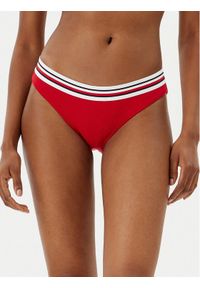 TOMMY HILFIGER - Tommy Hilfiger Dół od bikini UW0UW05830 Czerwony. Kolor: czerwony. Materiał: syntetyk