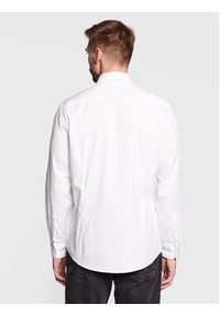 Pepe Jeans Koszula Finbar PM307515 Biały Slim Fit. Kolor: biały. Materiał: bawełna #3