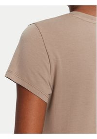 Armani Exchange T-Shirt XW001349 AF17173 U6242 Beżowy Regular Fit. Kolor: beżowy. Materiał: bawełna