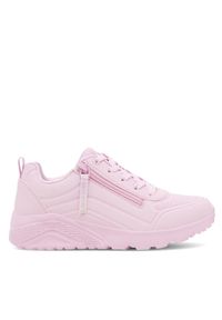 skechers - Skechers Sneakersy 310387L LTPK Różowy. Kolor: różowy. Materiał: skóra