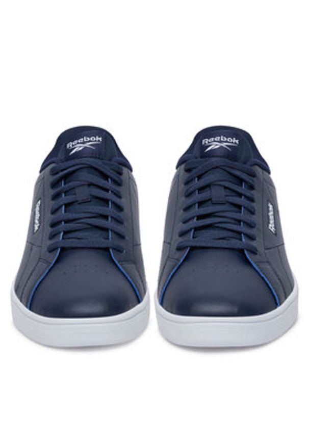 Reebok Sneakersy COURT CLEAN 100241122 Granatowy. Kolor: niebieski. Materiał: syntetyk