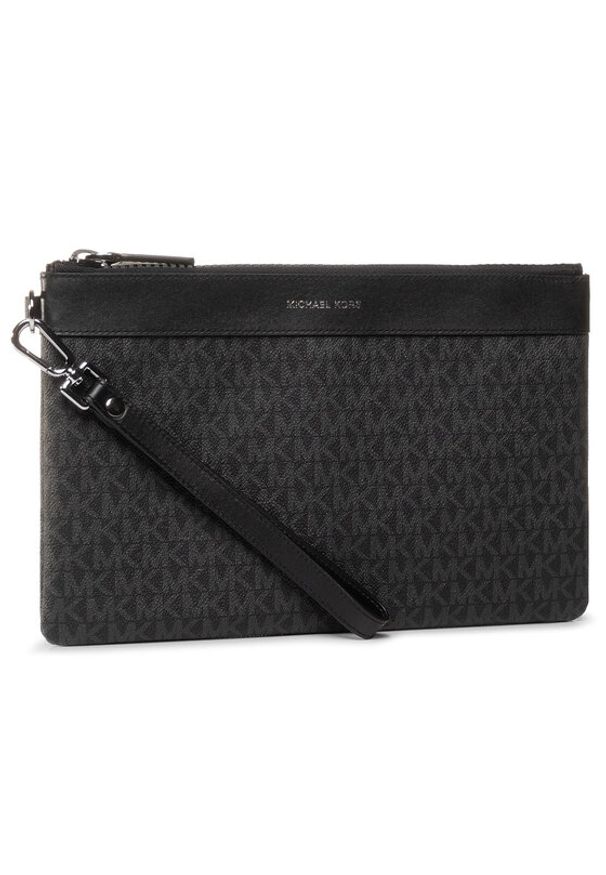 MICHAEL Michael Kors Torebka Travel Pouch 33F9LACU2B Czarny. Kolor: czarny. Materiał: skórzane