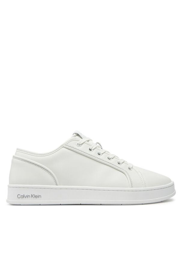 Calvin Klein Sneakersy HM0HM01588 Biały. Kolor: biały. Materiał: skóra