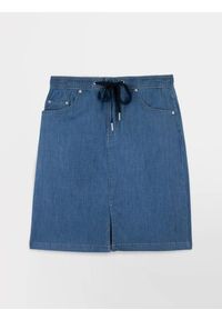 Spódnica damska TBS Mandynew. Kolor: niebieski. Materiał: jeans