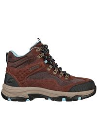 skechers - Buty Skechers Trego - Base Camp, Kobiety. Kolor: brązowy. Materiał: materiał, zamsz. Sport: fitness