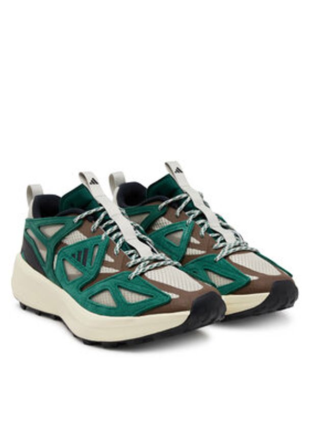 Adidas - adidas Sneakersy Kantai Trail IH3731 Zielony. Kolor: zielony. Materiał: materiał