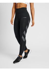 Damskie wysokie legginsy Hummel MT Paris. Kolor: czarny. Materiał: jersey