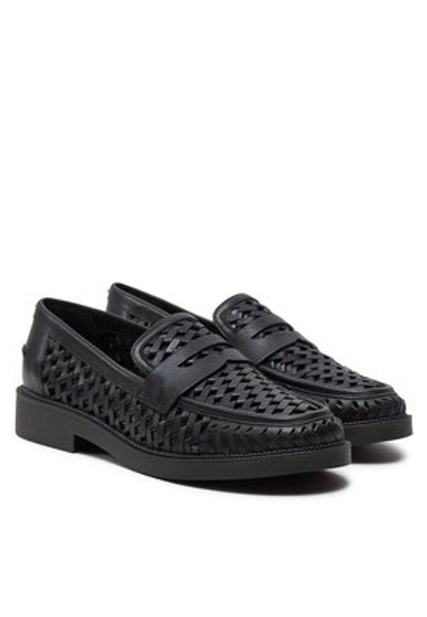 MICHAEL Michael Kors Mokasyny Eden Loafer 40T4EDMP3L Czarny. Kolor: czarny. Materiał: skóra