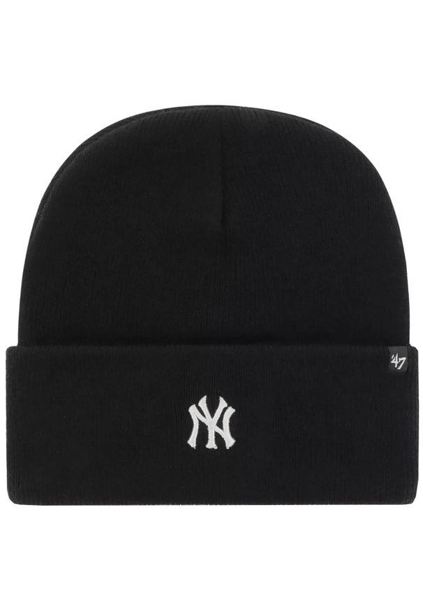 Męska czapka 47 Brand MLB New York Yankees Base Runner Hat. Kolor: czarny. Materiał: akryl. Sezon: zima. Styl: sportowy