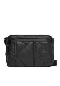 Calvin Klein Saszetka Puffer Camera Bag LV04D3192G Czarny. Kolor: czarny. Materiał: materiał #5