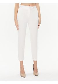 Imperial Spodnie materiałowe PVN2GAW Beżowy Slim Fit. Kolor: beżowy. Materiał: materiał, syntetyk #1