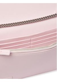 Calvin Klein Torebka Ck Wallet On Chain LV04F3319G Bordowy. Kolor: czerwony. Materiał: skórzane #4