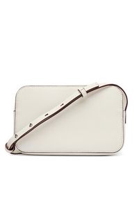 Calvin Klein Torebka Foil Logo Elongated Camera Bag LV04F3276G Biały. Kolor: biały. Materiał: skórzane #4