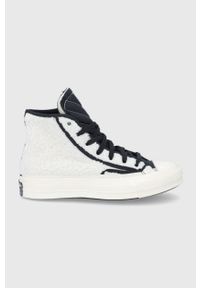 Converse Trampki CHUCK 70 FRENCH BINDING kolor kremowy. Nosek buta: okrągły. Zapięcie: sznurówki. Kolor: beżowy. Materiał: guma #1