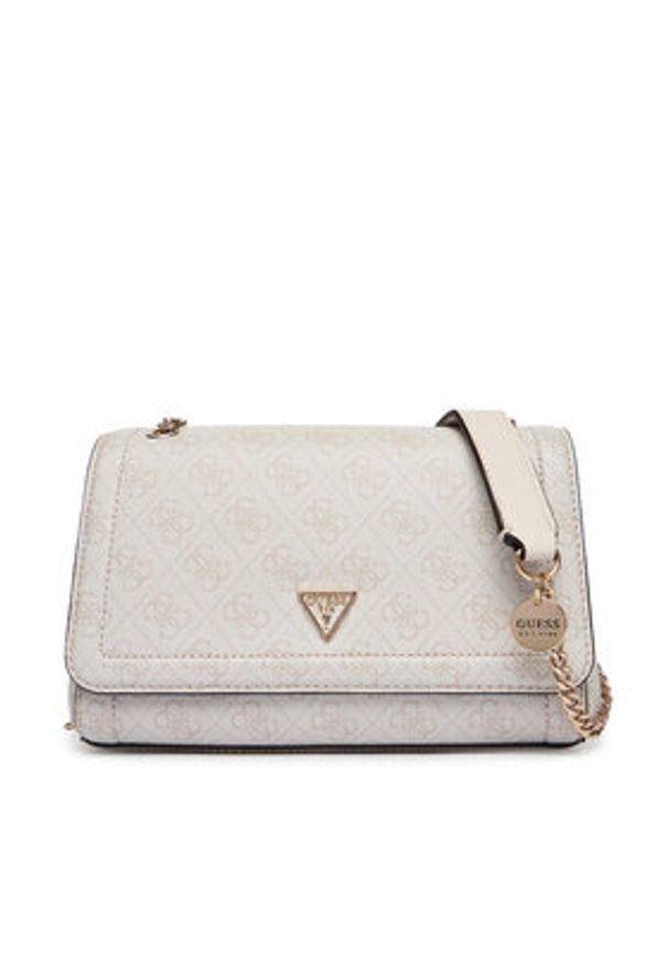 Guess Torebka Noelle II HWBG96 72210 Beżowy. Kolor: beżowy. Materiał: skórzane