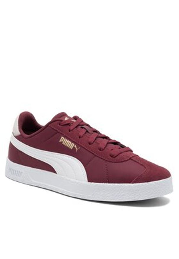 Puma Sneakersy Club Nylon 384822 07 Bordowy. Kolor: czerwony. Materiał: materiał