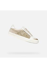 Geox - Buty GEOX D EMMELENY Biały. Kolor: biały, żółty, wielokolorowy. Materiał: syntetyk, tkanina, skóra