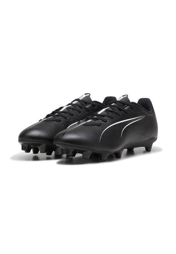 Puma - Buty piłkarskie unisex PUMA ULTRA 5 PLAY FG/AG. Kolor: biały, wielokolorowy, czarny. Materiał: materiał, syntetyk, tkanina. Sport: piłka nożna