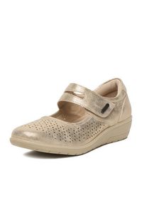 Go Soft Półbuty CEO-JD63-11 Złoty. Kolor: złoty. Materiał: skóra #8