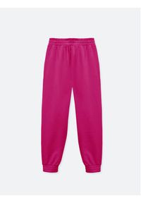 Sprandi Spodnie dresowe SP22-SPD102 Różowy Relaxed Fit. Kolor: różowy. Materiał: dresówka, bawełna #5