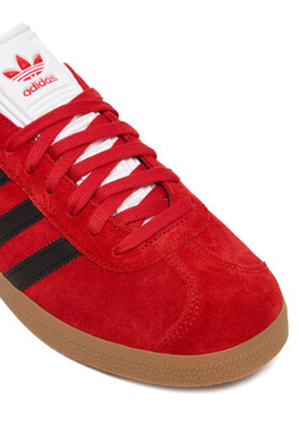 Adidas - adidas Sneakersy Gazelle IH9634 Czerwony. Kolor: czerwony. Materiał: zamsz, skóra. Model: Adidas Gazelle